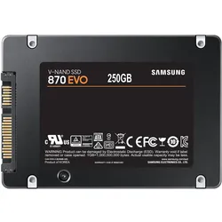 Samsung 870 EVO (250 GB, 2.5"), SSD