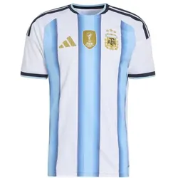 adidas Argentinien 26 Heim Authentic Trikot Herren - white/iceblu