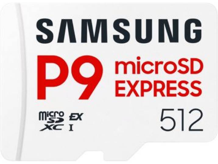 Samsung - Carte Micro Sd 512go P9 Express Classe U3 V30 A1