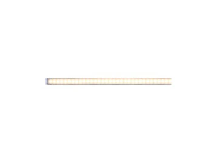Paulmann MaxLED 1000 Stripe 1 m\, blanc chaud\, IP44\, argent Bande individuelle d'extension\, revêtement protégeant contre les projections d'eau\, découpable selon les besoins