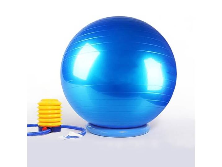 SRNSAEB Yoga Balance Ball Stuhl Aufblasbarer Ergonomischer Sitzball-Stuhl Für Aktives Sitzen