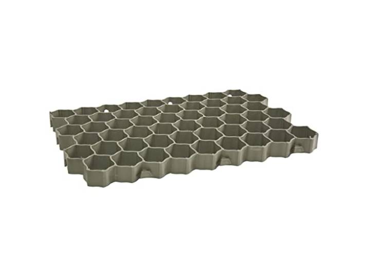 vidaXL Grilles d'herbe 16 pcs Vert 60x40x3 cm Plastique