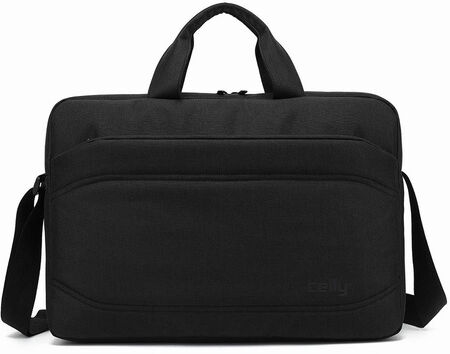 Celly MESSENGERBAGBK borsa per laptop 40,6 cm (16'') Borsa da corriere Nero