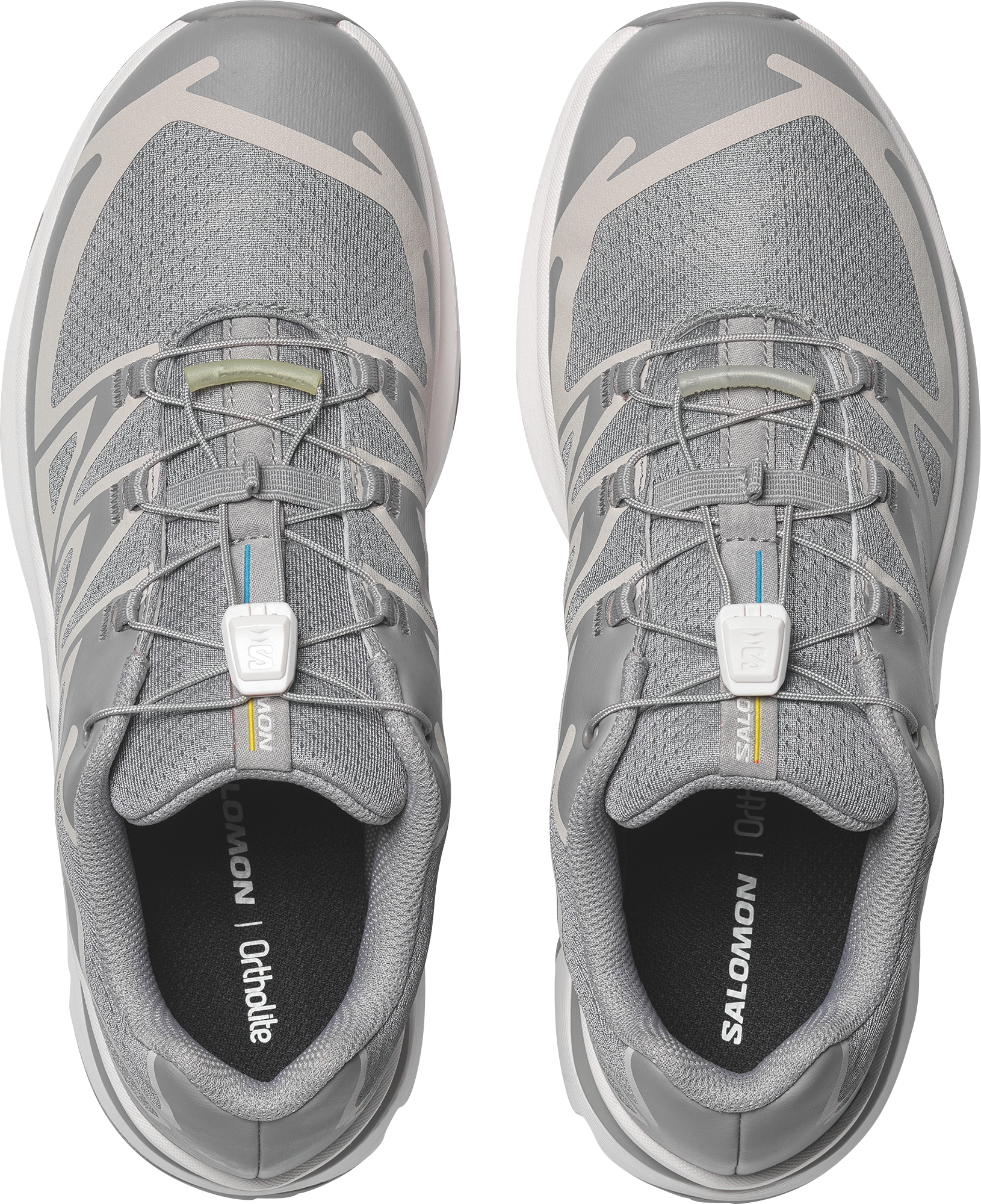 Sneaker SALOMON "XT-EVR", Damen, Gr. 41, grau (alloy, weiß, alloy), Synthetik, Textil, Schuhe Sneaker, vom XT-6 inspiriert alloy, weiß, alloy 41