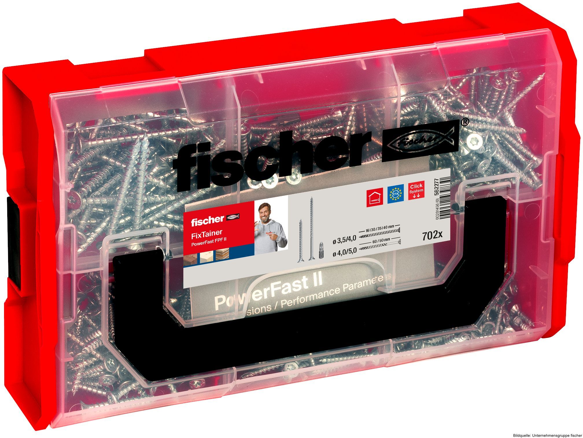 fischerwerke fischer FixTainer PowerFast II PZ, 700-teilig