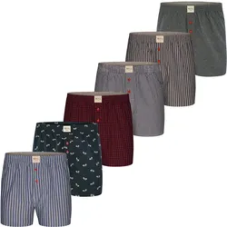 Phil & Co. Berlin Herren Boxer Sets 6er Pack