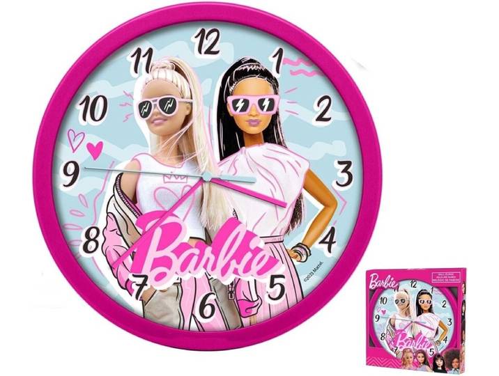 Barbie Wandklok