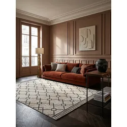 Teppich Kurzflor Monochrom 200 x 300 cm - PERRAN   Kadima Design
