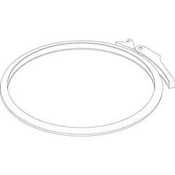 Spannschelle d=140 mm - 8738805003