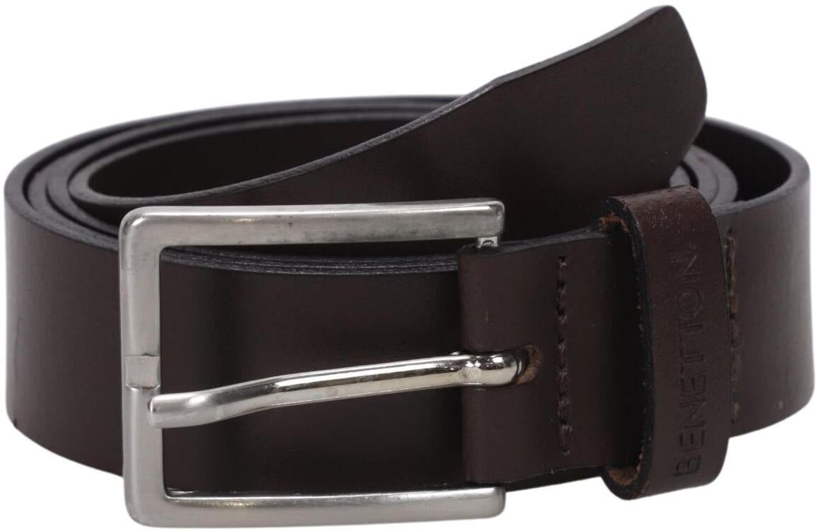 United Colors OF Benetton Herren Gürtel, Braun, Gr. 90, Leder - Second Hand