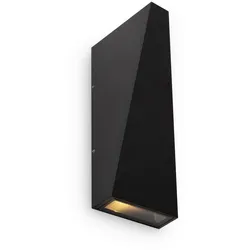 Außenwandleuchte Times Square Schwarz max. 6 Watt Wandlampe
