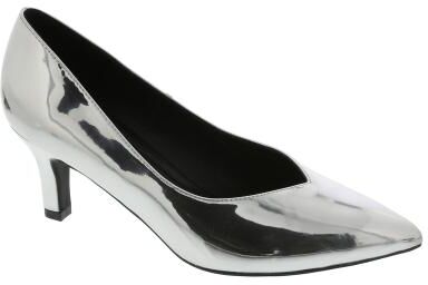 Masseys Brianne - Womens 9.5 Metallic,Silver Pump Medium