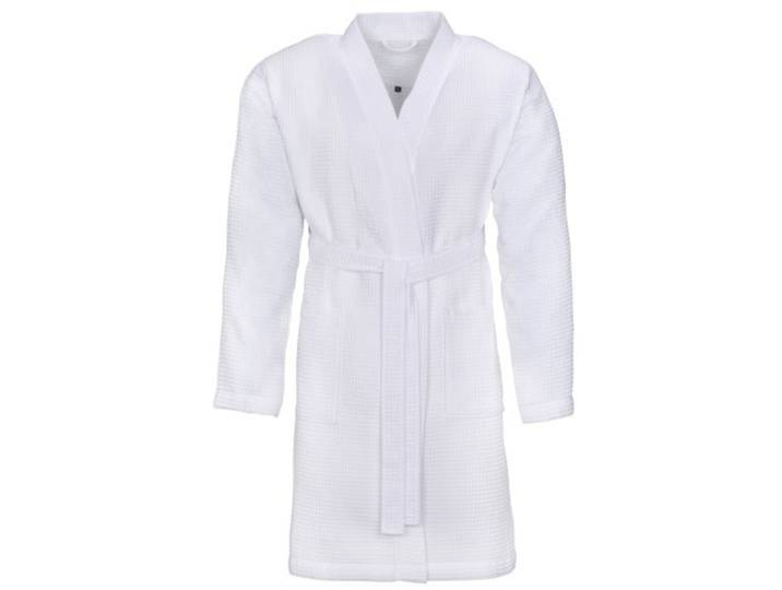 Bademantel Rom XXL weiss Baumwolle XXL