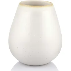 Geschenkkörbe CH, Vase, Keramik Vase soft shell, 18cm