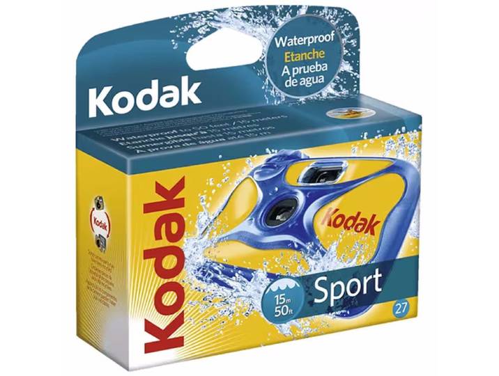 Kodak FUN SPORT 27 Exp. 800 ISO Einwegkamera – Einwegkamera/Analogkamera
