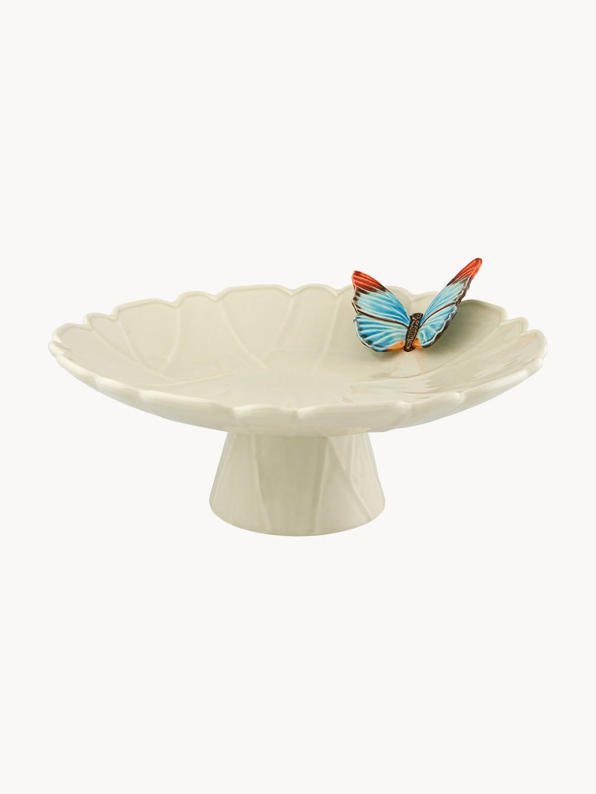 Taartstandaard Cloudy Butterflies van Bordallo Pinheiro