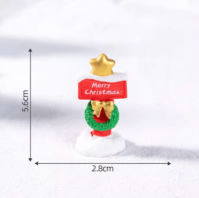 Uplift Curations Resin Mini Road Sign Fairy Garden Decor DIY Micro Landscape Miniature Ornament 03