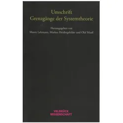 Umschrift. Grenzgänge der Systemtheorie, Fachbücher von Maren Heidingsfelder Lehmann