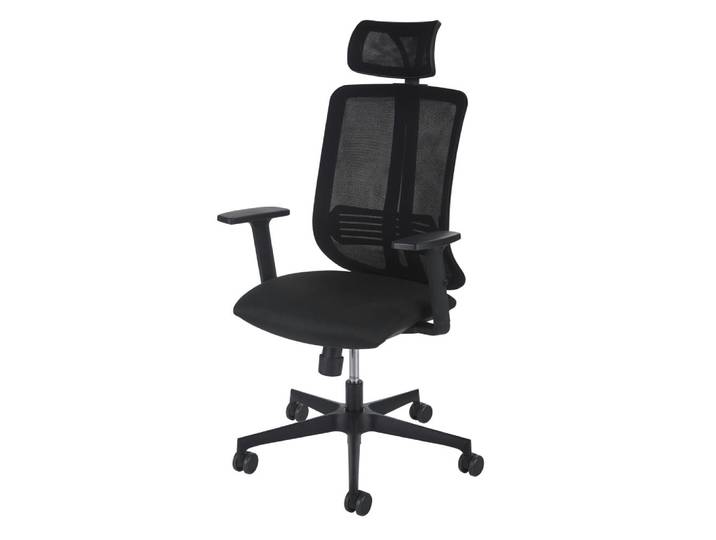 Chaise de bureau professionnelle noire