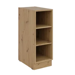 Unterschrank Regal 30 cm Eiche Artisan Küchenzeile Küchenblock Küche