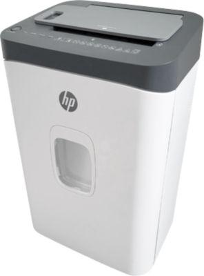 Aktenvernichter HP OneShred Auto 200CC, Sicherheitsstufe P-4, Partikelschnitt 4,3 x 12 mm, 200 Blatt, grau/weiß