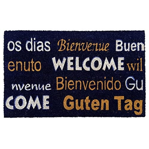 Vivol Kokos Voetenmat Welcome International 50x80 cm - Antislip en stofvrij