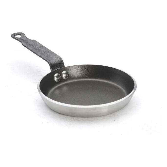 de Buyer Choc Blinis-Pfännchen (Bratpfanne, Aluminium, 14 x 7 cm) (8140.14)