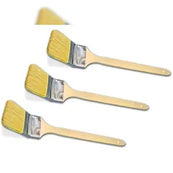Vago-Tools 12x Heizkörperpinsel 25mm Pinsel Eckenpinsel