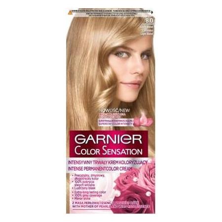 Garnier Color Sensation Hair Dye 8.0 Luminous Brightond (8.0) (0341041)