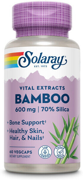 Solaray Bamboo 300 mg 60 Capsules