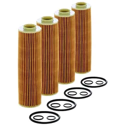 4x Ölfilter MANN-FILTER HU 514 y für Mercedes-Benz C