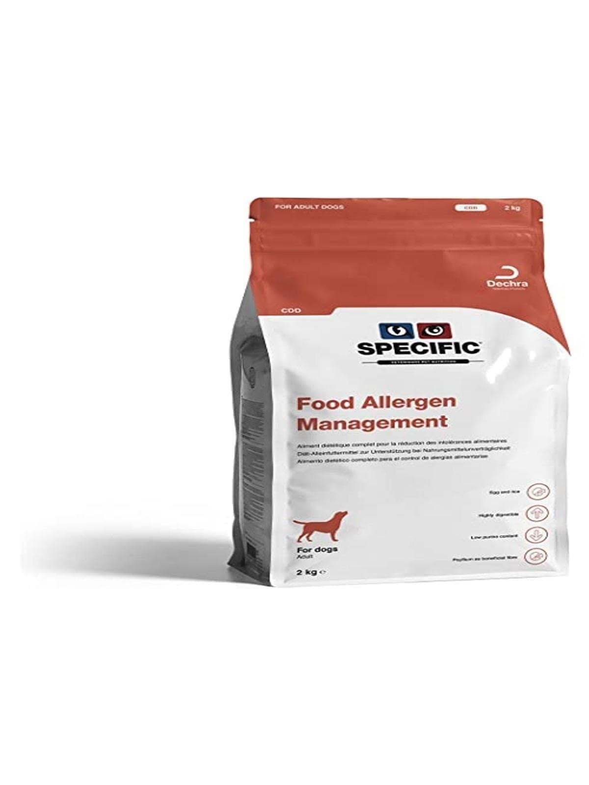 SPECIFIC SPECIAL CARE Dog FOOD ALLERGY MANAGEMENT CDD 12 kg