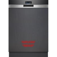 SN57TS00CE iQ700, Spülmaschine edelstahl (gebürstet)/schwarz, 60 cm, Home Connect