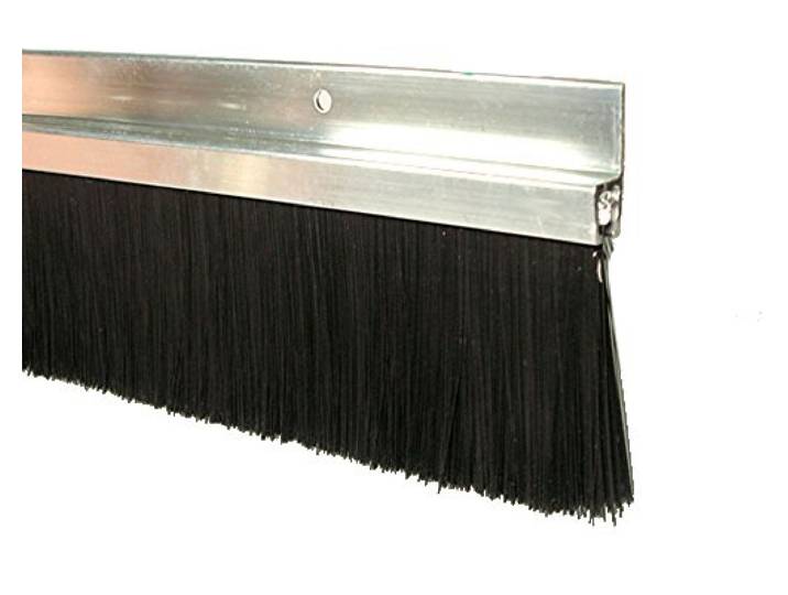 Bas de porte alu 1m + brosse IBS 60 - ELLEN - 0308401D