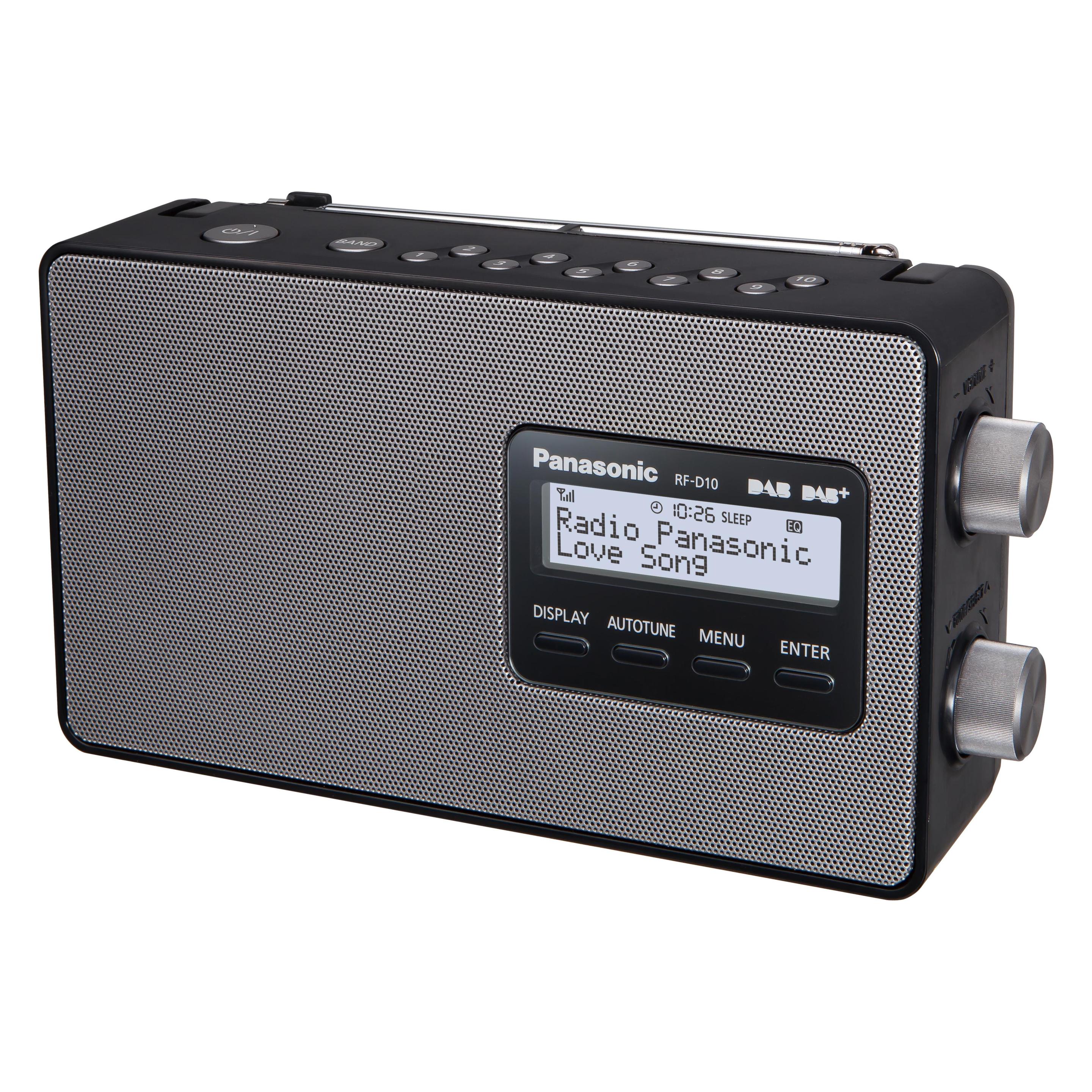 Panasonic Rf-D10eg (DAB+, FM) (RF-D10EG-K)