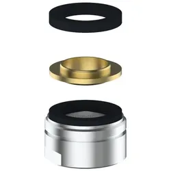 Keuco Strahlregler m.Zub. Ersatzteil ARM 50100 Alu-finish, 50100170666 50100170666