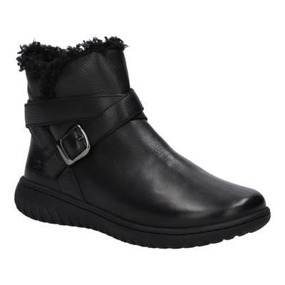 Stiefelette JOSEF SEIBEL "Angelina 04, schwarz", Damen, Gr. 37, schwarz, Obermaterial: 100% Rindsleder Leather cow., Schuhe Stiefelette