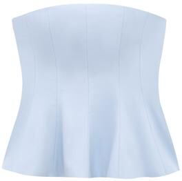 Retailers Go Sexy Butter Yellow Cami Ruffles Tube Top, Summer Fashion For Women, Strapless Streetwear Girl Tops, Holiday Party Wear blue l