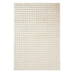 benuta Nest - Kunstfell-Teppich Dave Cream 200x300 cm