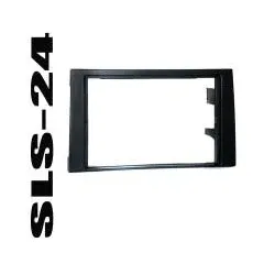 2-DIN Radioblende schwarz Audi A4 B6 (8E/8H) mit Symphonie Radio Radiohalterung