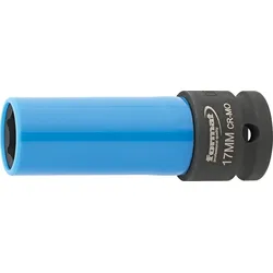 FORMAT Kraft Steckschlüsseleinsatz 1/2" 17x85mm mit Kunststoffhülse