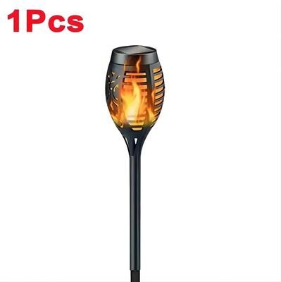 Uplift Picks Solar Flame Torch Lights Create Flickering Glow For Gardens Paths Patios Solar Flame Torch Lights Create Flickering Glow For Gardens Paths Patios