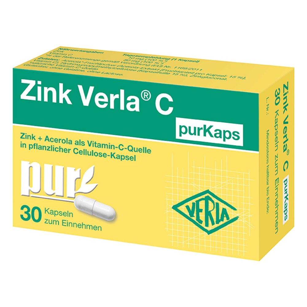 Verla-Pharm Arzneimittel GmbH & Co. KG Zink Verla C PurKaps 18155832