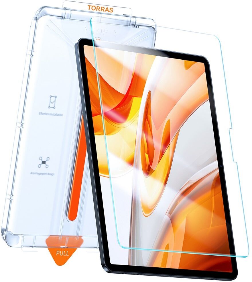 TORRAS iPad Pro 11" (2025 / 2024) Install Master Hærdet Skærmbeskyttelsesglas - Gennemsigtig