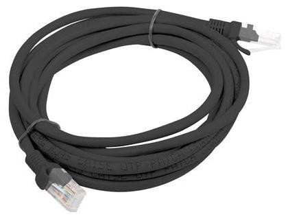 Lanberg Patchcord Cat.6 UTP 3m Schwarz Fluke Gecertificeerd