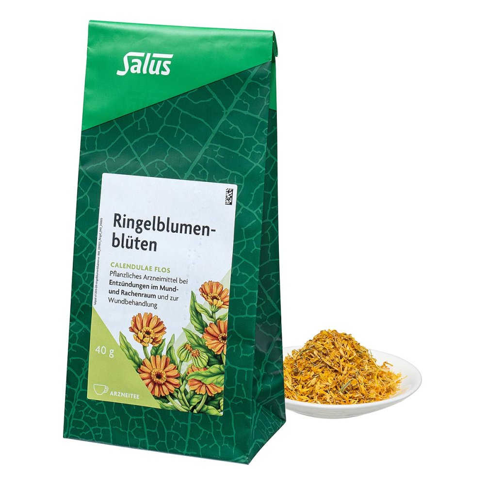 SALUS Pharma GmbH Ringelblumenblüten Arzneitee Calen.flos bio Salus 06107791