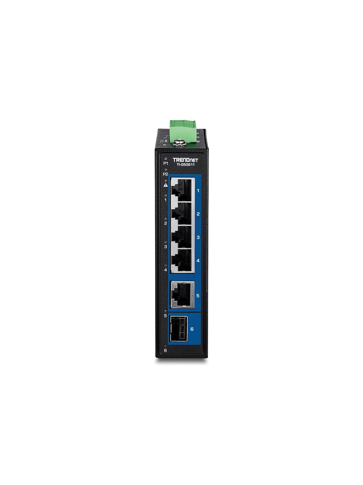 TRENDnet TI-G50611 - Version v1.0R - switch - industrial - 6 ports - TAA Compliant