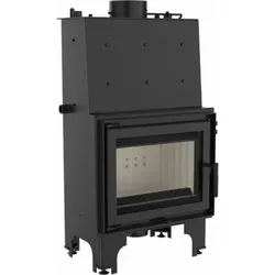 Kratki Wasserführender Kamineinsatz AQUARIO M 12 kW Ø 180 mit Türfeder Hausheizung