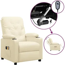 vidaXL, Massageliege + Massagesessel, elektrischer Massagesessel