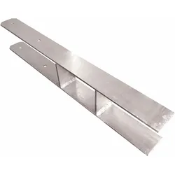 Karibu H-Pfostenträger 90 x 90 mm mit Schrauben